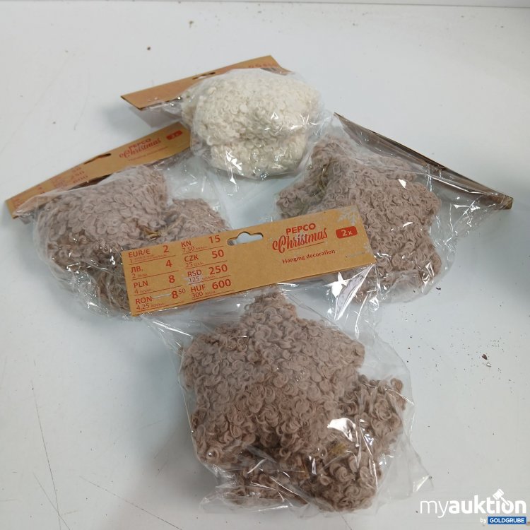 Artikel Nr. 959657 Artikel Nr. 959657: Pepco Christmas Hängeschmuck 4x2stk