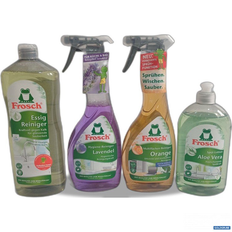 Artikel Nr. 962657: Diverse Frosch Reiniger 3x500ml 1x1000ml 