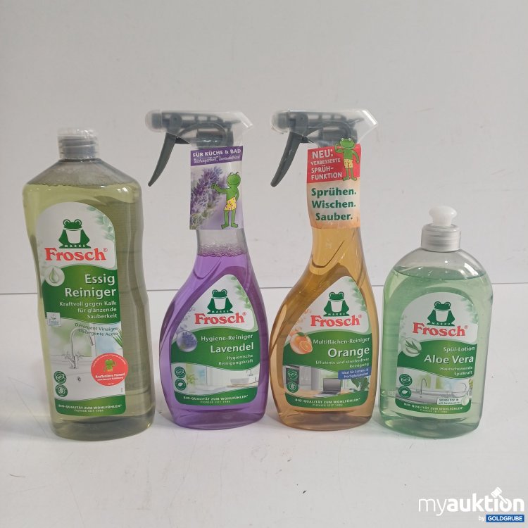 Artikel Nr. 962657: Diverse Frosch Reiniger 3x500ml 1x1000ml 
