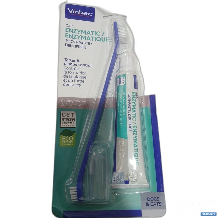 Artikel Nr. 967657: Virbac C.E.T Enzymdtixche Zahnpaste und Zahnbürste 