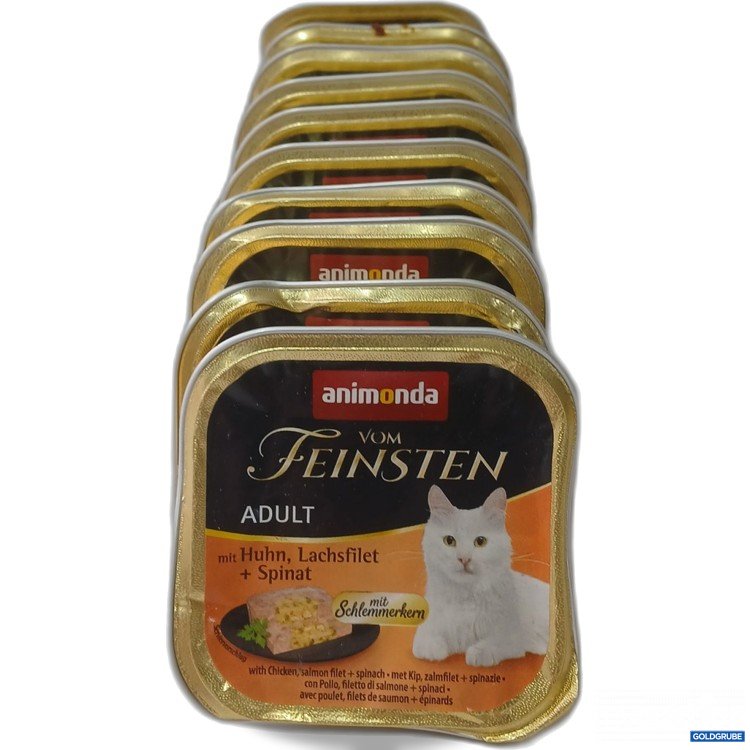 Artikel Nr. 970657: Animonda vom Feinsten Adult Cat mit Huhn, Lachsfilet & Spinat 10×100g