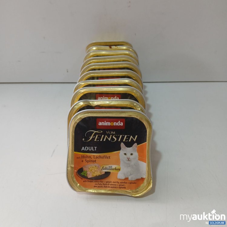 Artikel Nr. 970657: Animonda vom Feinsten Adult Cat mit Huhn, Lachsfilet & Spinat 10×100g