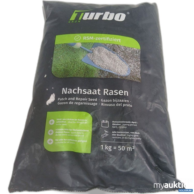 Artikel Nr. 998657: Turbo Nachsaat Rasen 1kg 