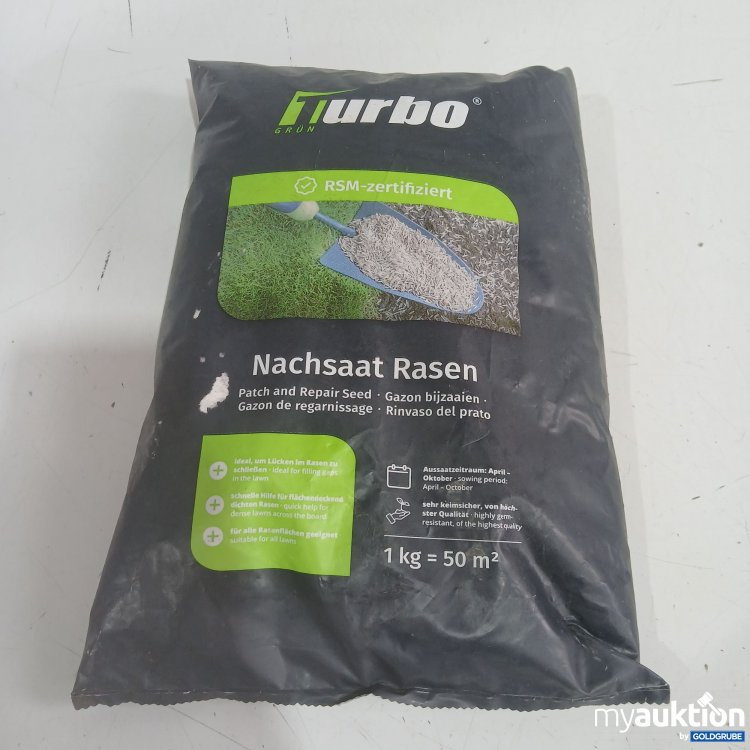 Artikel Nr. 998657: Turbo Nachsaat Rasen 1kg 