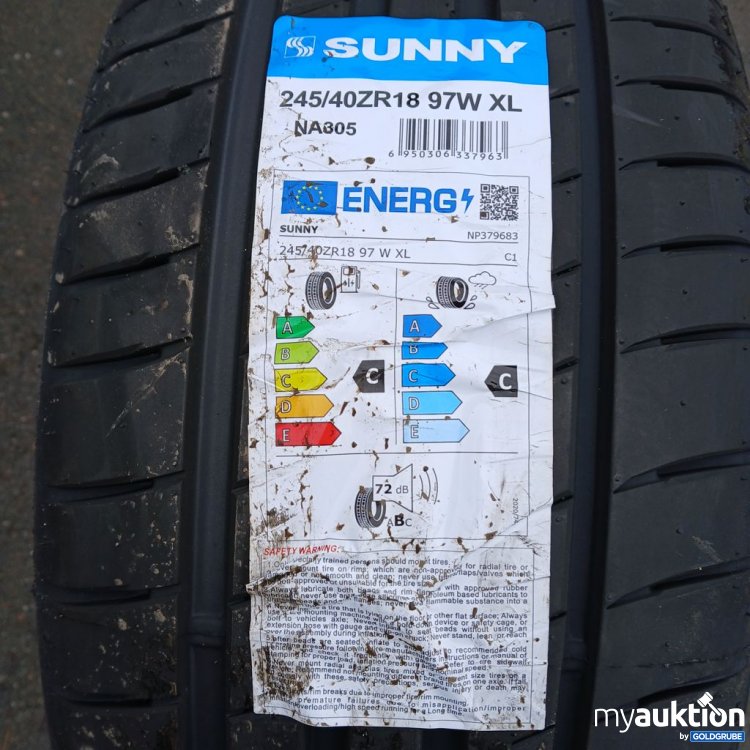 Artikel Nr. 442658: Sunny Sommerreifen 245/40 R18 97W XL