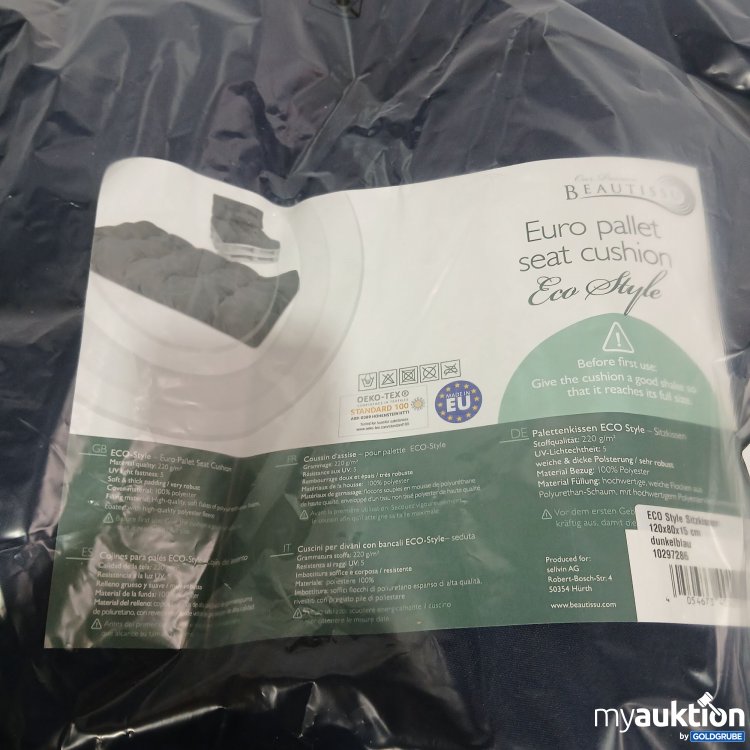 Artikel Nr. 523658: Beautissu Eco Sitzkissen  129x80x15cm 