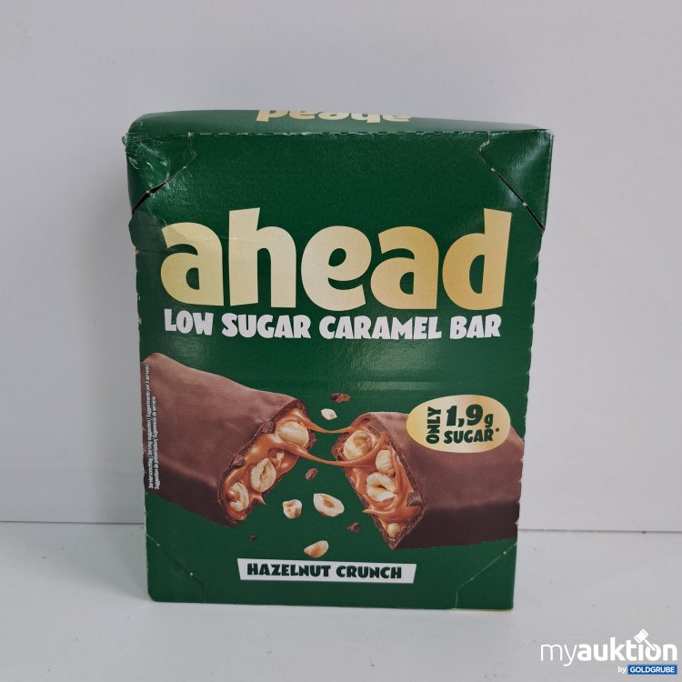 Artikel Nr. 816658 Artikel Nr. 816658: Ahead Low sugar Caramel Bar Hazelnut Crunch 12x35g