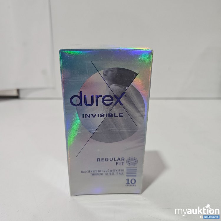 Artikel Nr. 821658 Artikel Nr. 821658: Durex Invisible Regular Fit 10 Condoms