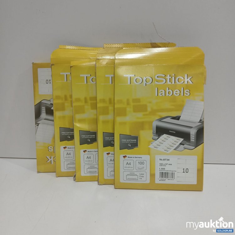 Artikel Nr. 884658: TopStick Labels A4 1000 Etiketten 