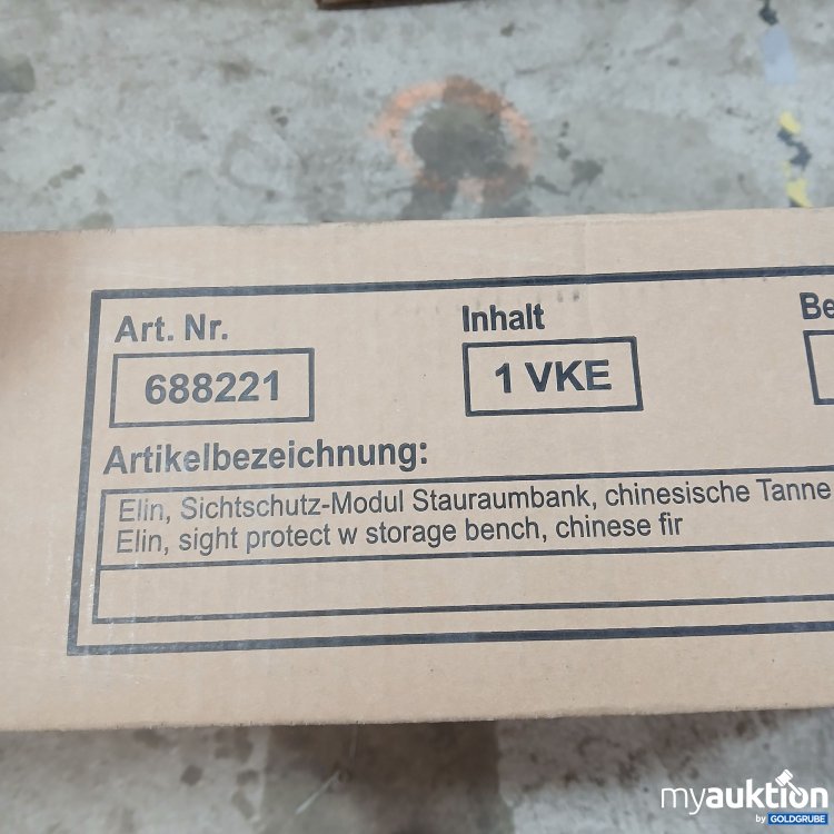 Artikel Nr. 888658 Artikel Nr. 888658: Elin Sichtschutz-Modul Stauraumbank 688221