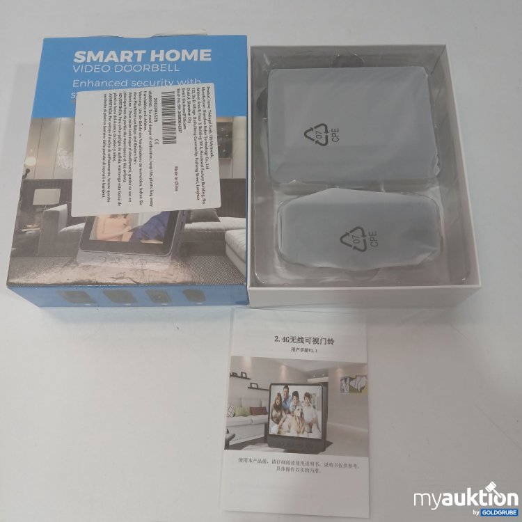 Artikel Nr. 911658 Artikel Nr. 911658: Smart Home Video Doorbell M1