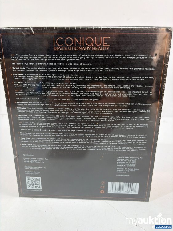 Artikel Nr. 925658 Artikel Nr. 925658: Iconique Iconeck Plus