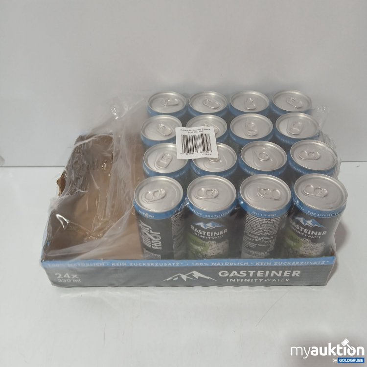 Artikel Nr. 958658: Gasteiner Infimitywater Holunder Limette 16×0,33l