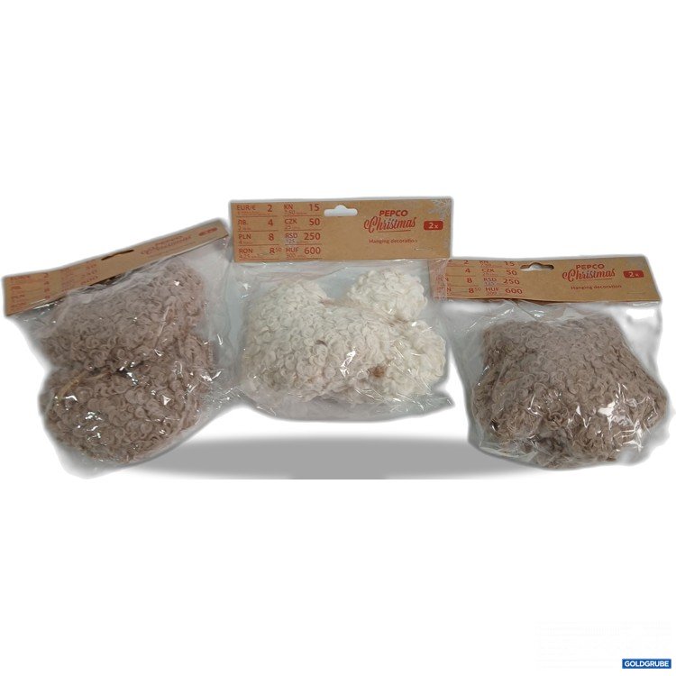 Artikel Nr. 959658: Pepco Christmas Hängeschmuck 3x2stk 