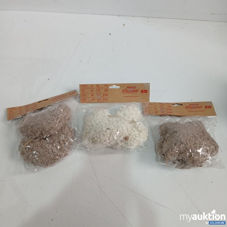 Artikel Nr. 959658: Pepco Christmas Hängeschmuck 3x2stk 