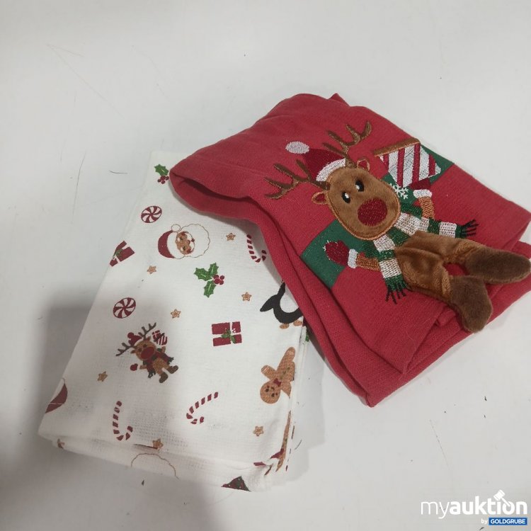 Artikel Nr. 963658: Weihnachtsgeschirr Geschirrtuch Set