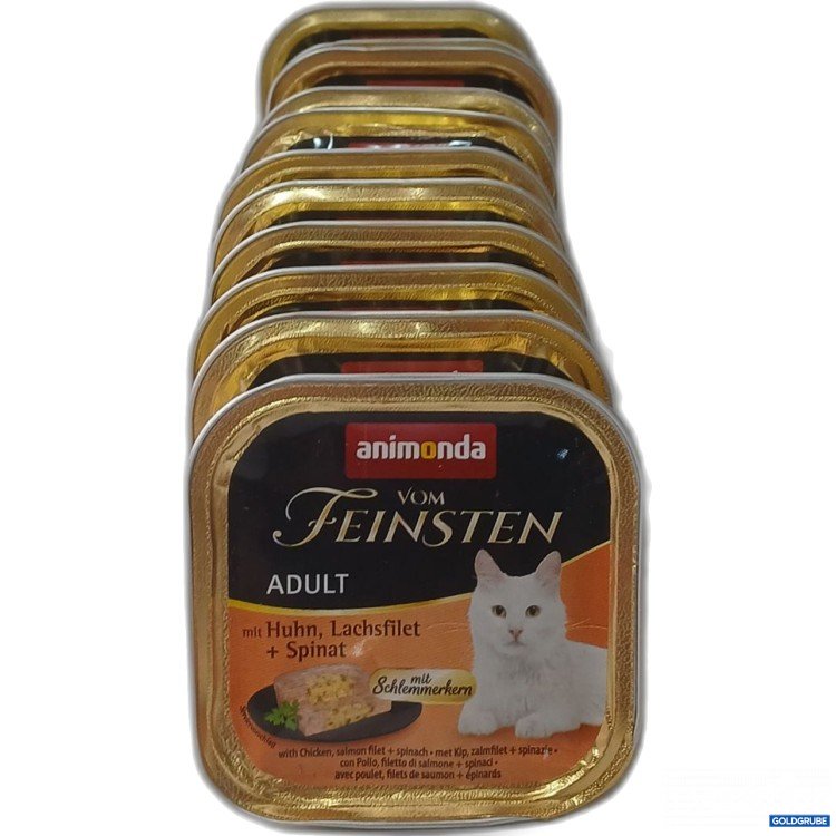 Artikel Nr. 970658: Animonda vom Feinsten Adult Cat mit Huhn, Lachsfilet & Spinat 11×100g