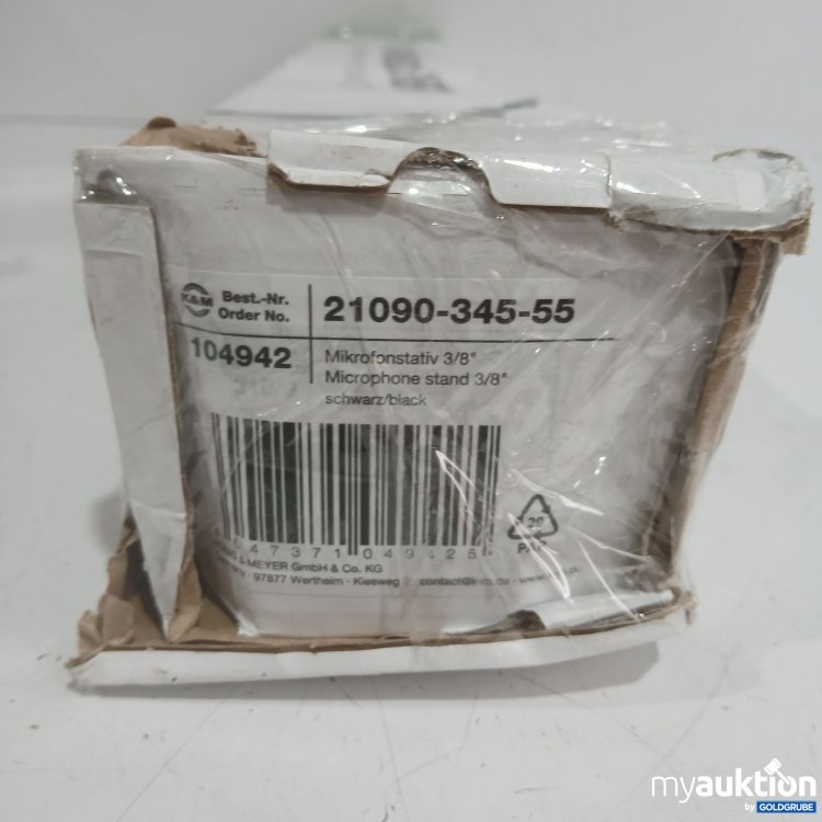 Artikel Nr. 971658 Artikel Nr. 971658: König & Meyer Mikrofonstativ 3/8" 21090-345-55