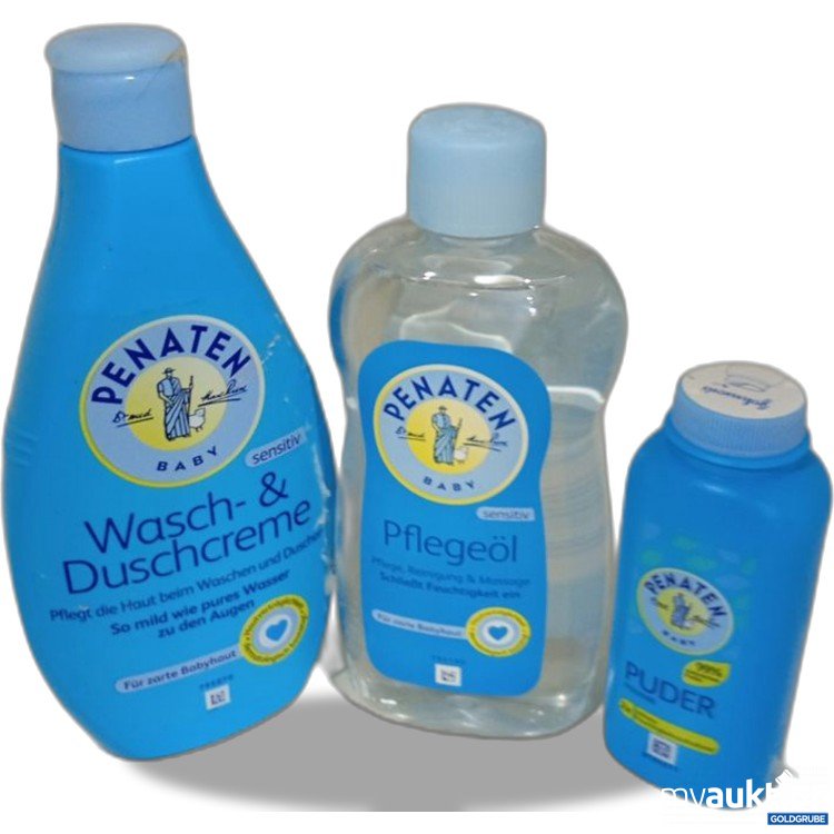 Artikel Nr. 980658: Penaten Wasch- & Duschcreme 400ml Puder 100g Pflegeöl 500ml