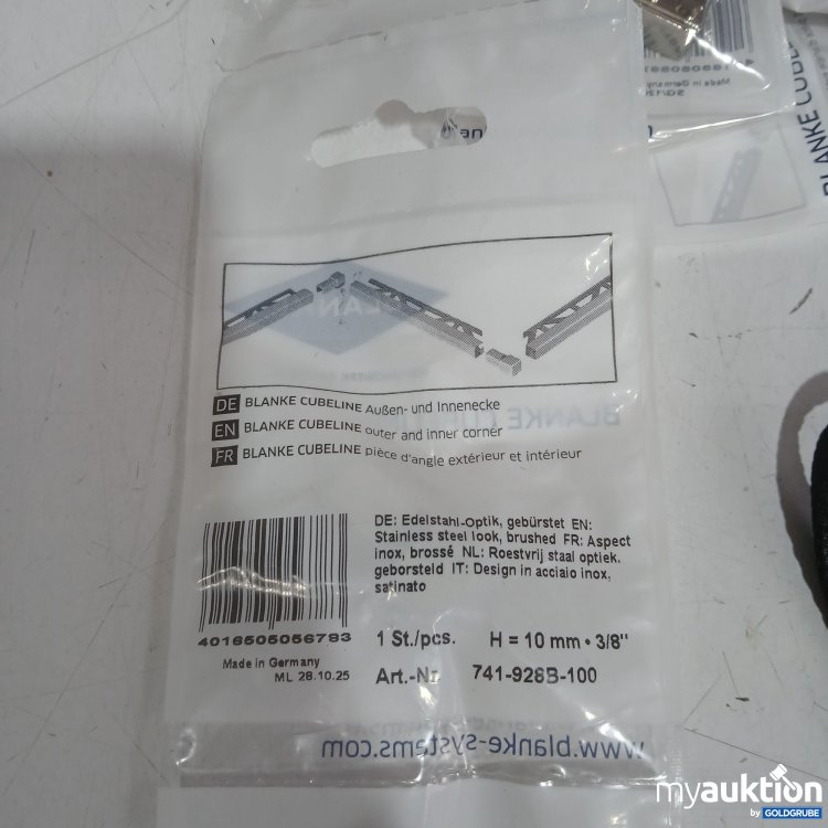 Artikel Nr. 989658 Artikel Nr. 989658: Blanke Cubeline 741-928B-110 H=11mm
