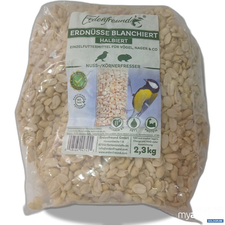 Artikel Nr. 990658: Erdenfreund Erdnüsse Blanchiert halbiert 2,3kg