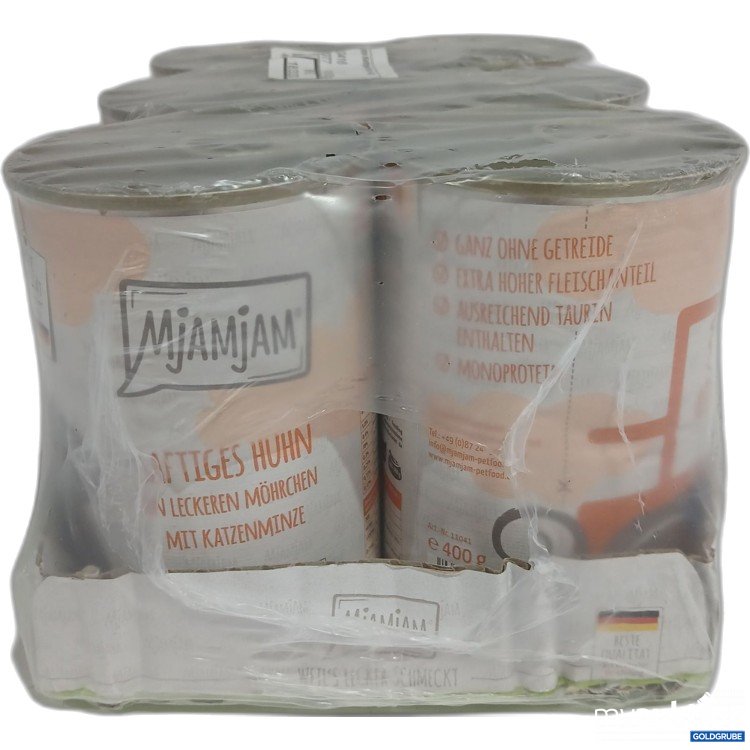 Artikel Nr. 996658: Mjamjam Katzenfutter saftiges Huhn 6x400g 