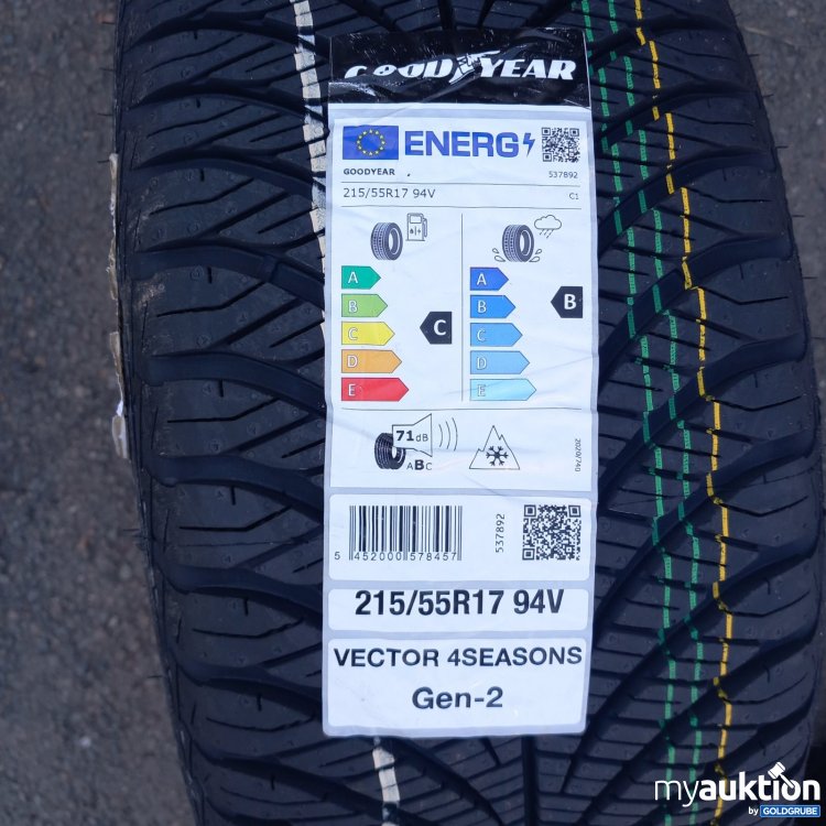 Artikel Nr. 445659 Artikel Nr. 445659: Goodyear Reifen 215/55 R17 94V Vector 4Seasons Gen-2