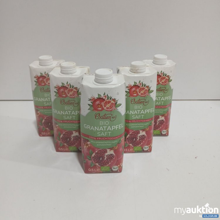 Artikel Nr. 868659: Oxitien Bio Granatapfel Saft 5x0,5l