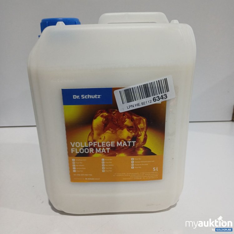 Artikel Nr. 894659 Artikel Nr. 894659: Dr.Schutz Vollpflege Matt Floormat 5L