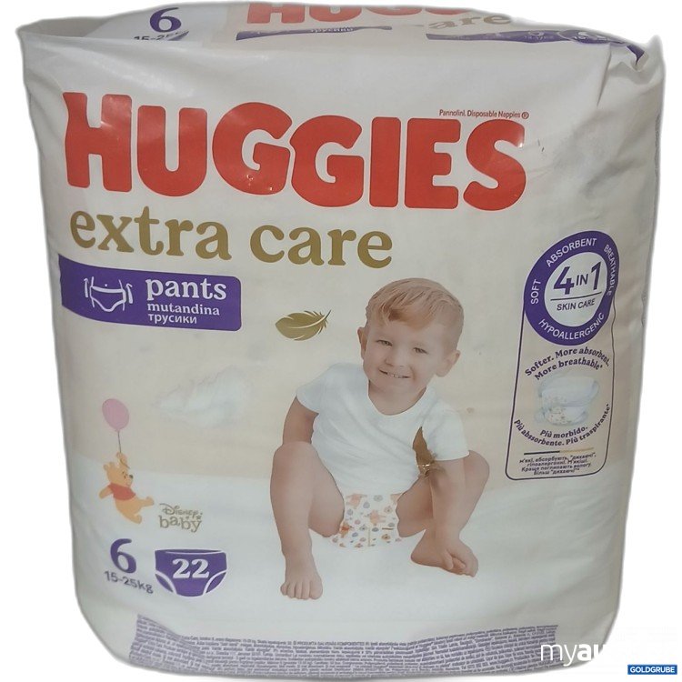 Artikel Nr. 916659: Huggies Extra Care Pants 6(15-25kg) 22 Stück 