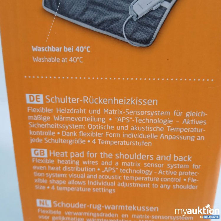 Artikel Nr. 921659: medisana Schulter-Rückenheizkissen HP 630