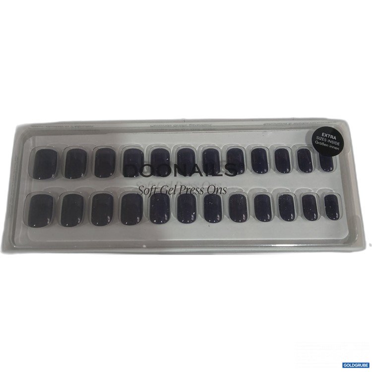 Artikel Nr. 977659: Doonails soft Gel Press Ons extra short square ocean 