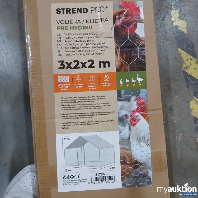 Artikel Nr. 994659 Artikel Nr. 994659: STREND PRO Käfig für Geflügel 3x2x3 m