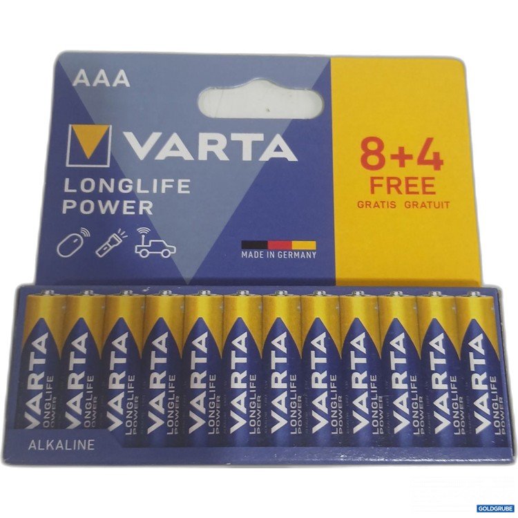 Artikel Nr. 998659: Varta Batterien AAA 8+4 