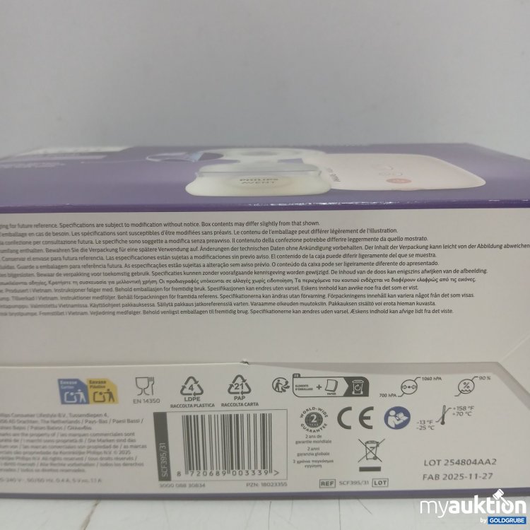 Artikel Nr. 468660 Artikel Nr. 468660: Philips Avent Single Electric Breast Pump Advanced