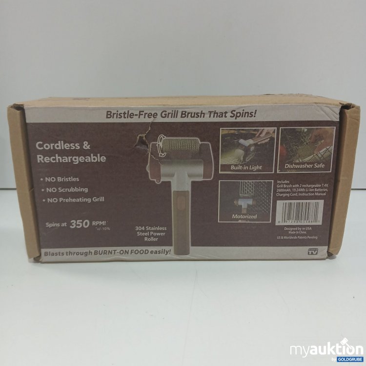 Artikel Nr. 522660: Bristle-Free Grill Brush Cordless & Rechargeable 
