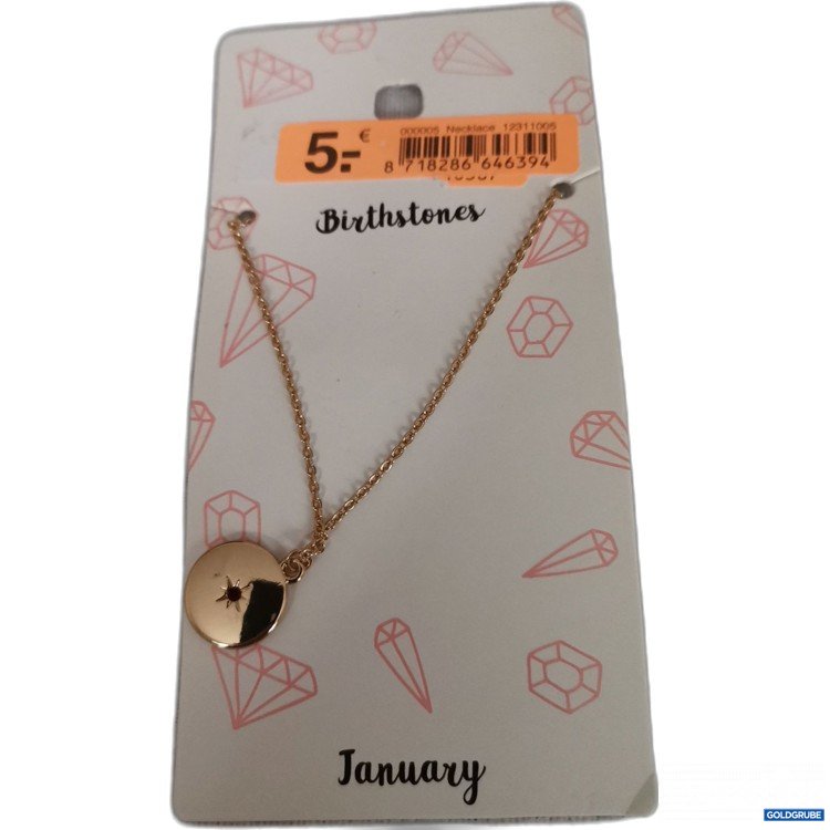 Artikel Nr. 689660: Geburtstagsstein Halskette 