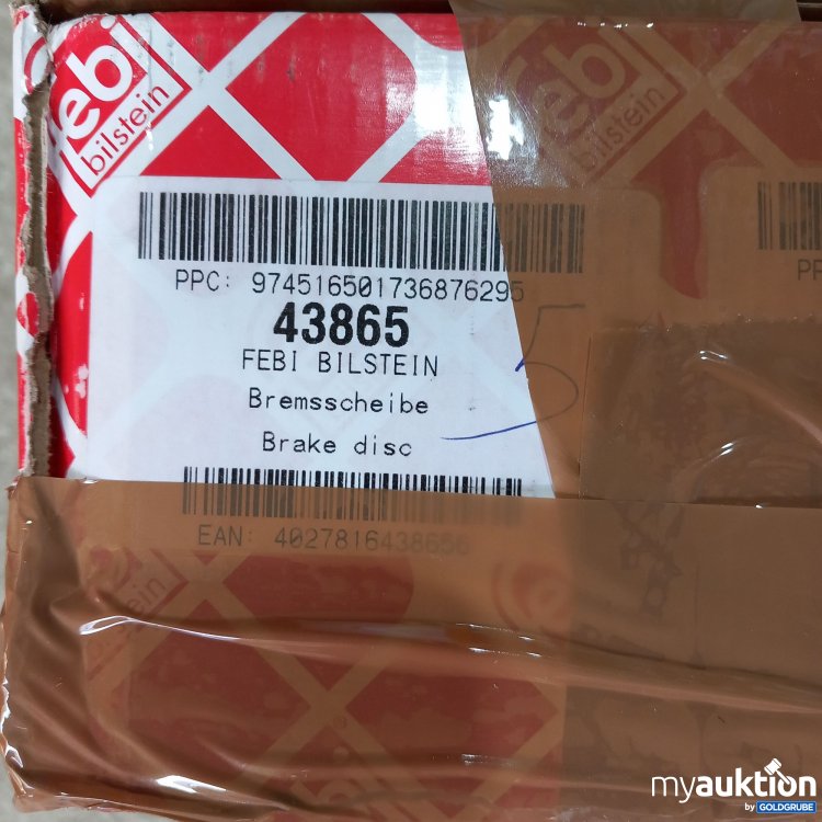 Artikel Nr. 814660: Febi Bilstein E4 90R-02 C0703/2557 Bremsscheibe 2x, Art Nr  43865