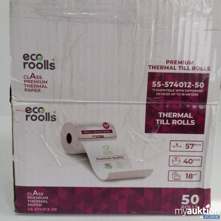 Artikel Nr. 832660 Artikel Nr. 832660: Ecco Roolls Premium Thermal Till Rolls 55-574012-50