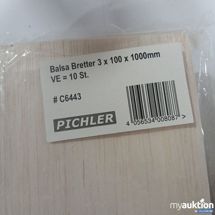Artikel Nr. 872660: Pichler Balsa Bretter 3x100x1000mm 10Stk 