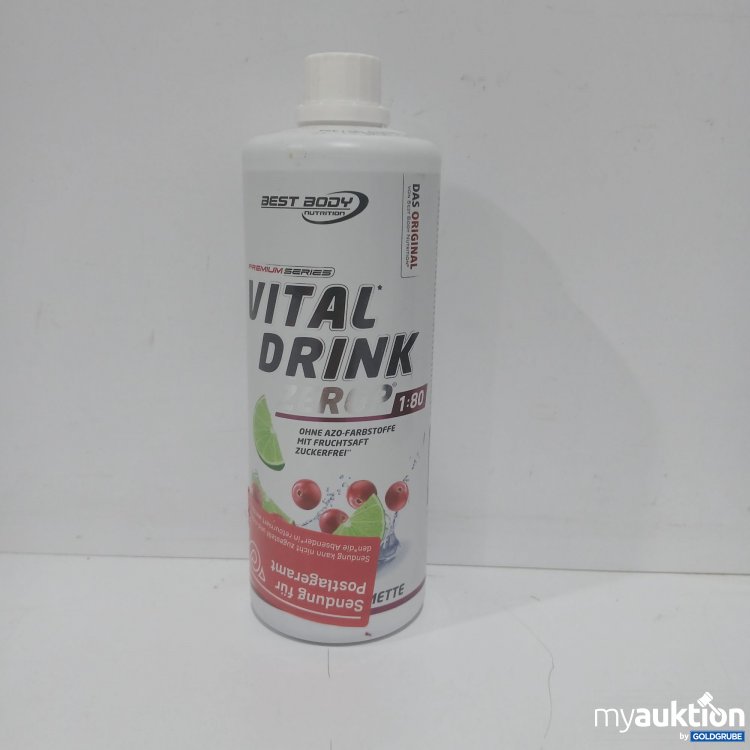 Artikel Nr. 897660: Best Body Vital Drink Zerop 1:80 Preiselbeere