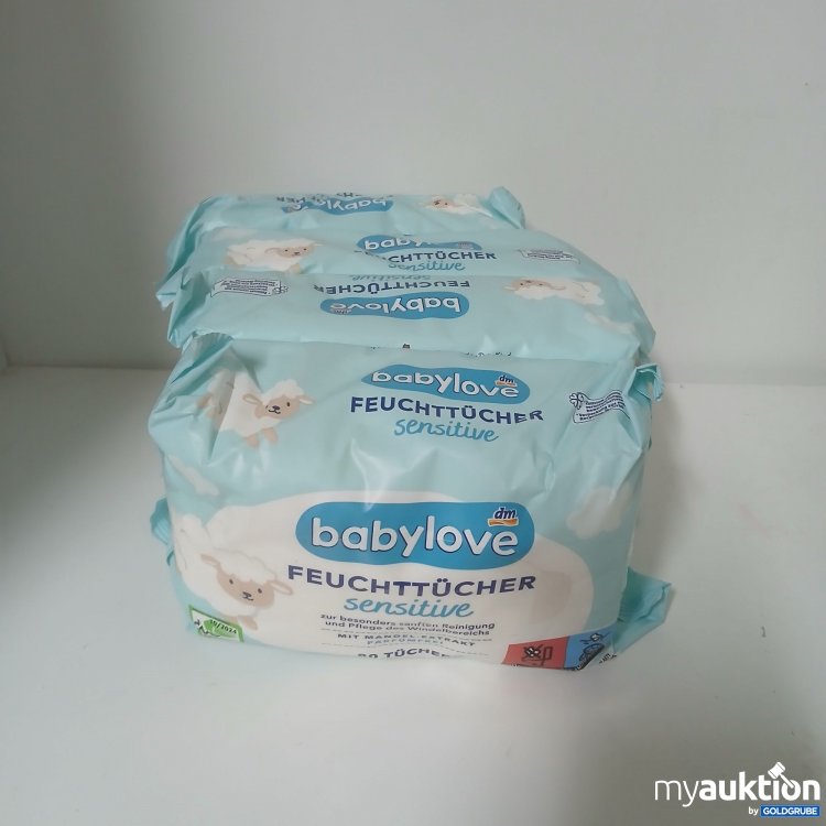 Artikel Nr. 916660: Babylove Feuchttücher 4x80 Tücher 