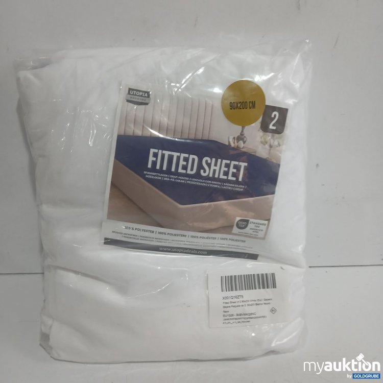Artikel Nr. 930660 Artikel Nr. 930660: Utopia Fitted Sheet 90x200 cm