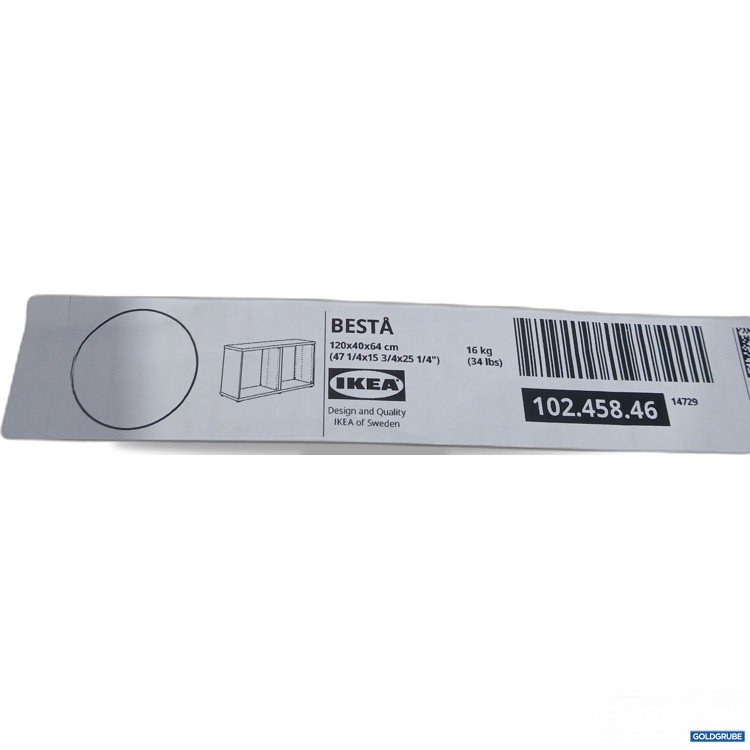 Artikel Nr. 951660: Ikea Besta weiß 120x40x64cm 102.458.46 
