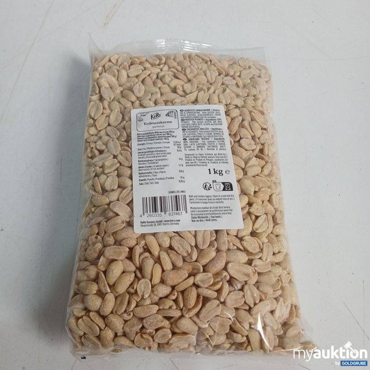 Artikel Nr. 957660: KoRo Erdnusskerne geröstet 1kg 