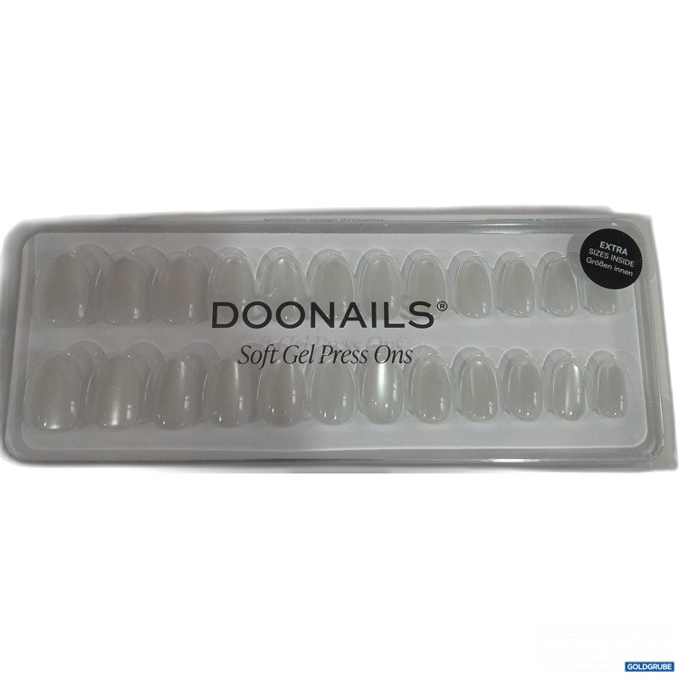 Artikel Nr. 977660: Doonails Soft Gel Press ons short round White cat eye 
