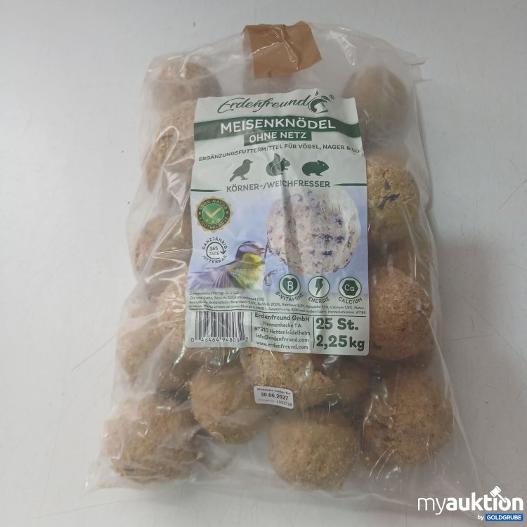 Artikel Nr. 990660: Erdenfreund Meisenknödel ohne Netz 25Stk 2,25kg