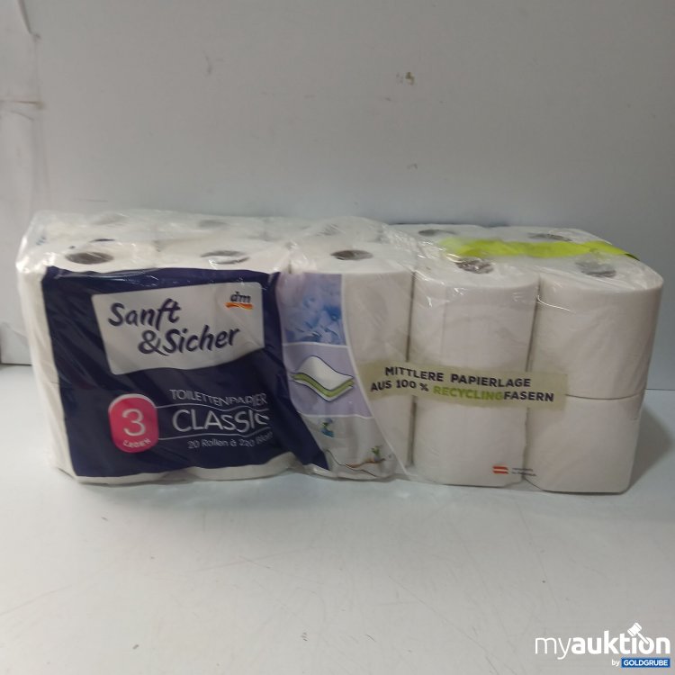 Artikel Nr. 997660 Artikel Nr. 997660: Sanft & Sicher Toilettenpapier 20Rollen