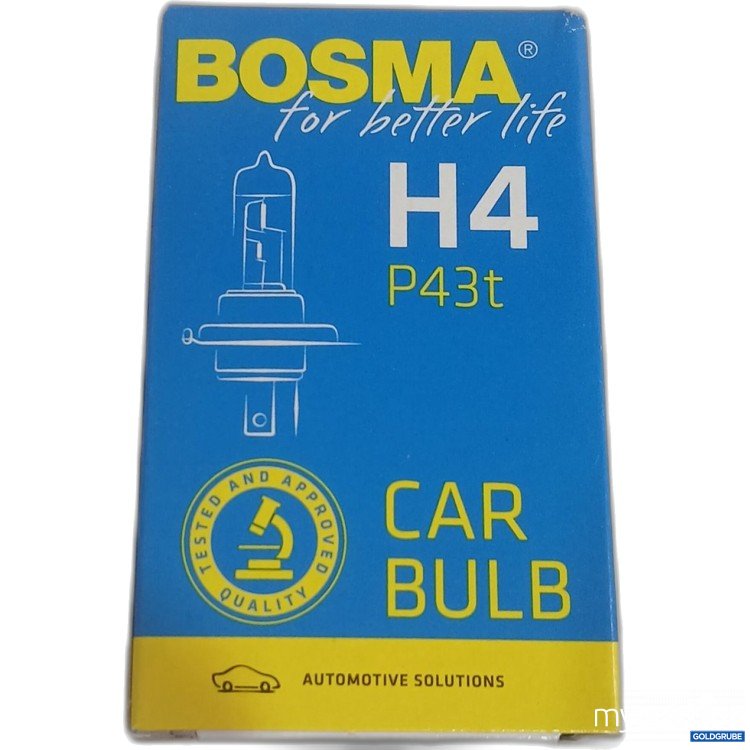 Artikel Nr. 998660: Bosma H4 P43t Car Bulb 
