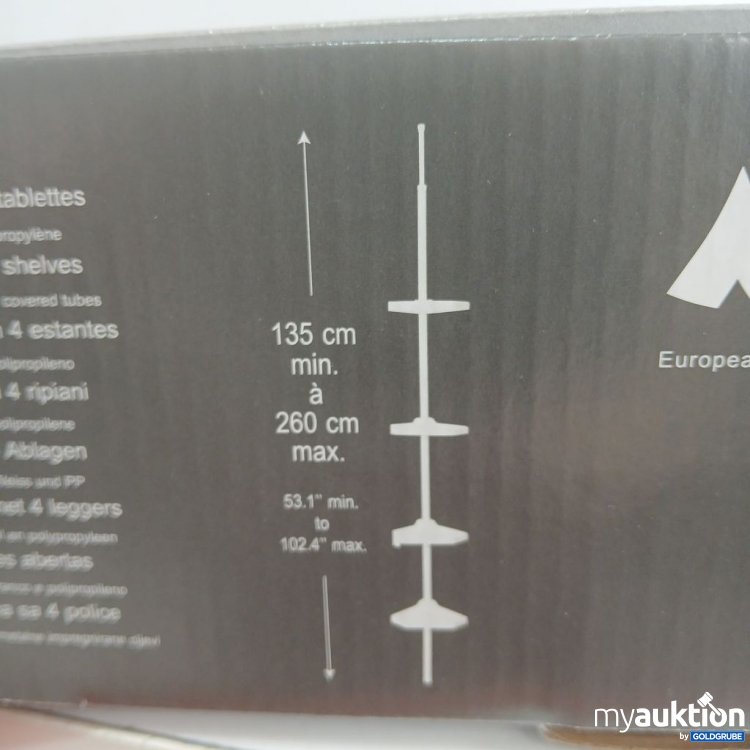 Artikel Nr. 446661 Artikel Nr. 446661: MSV Teleskopregal 135 cm max. 260